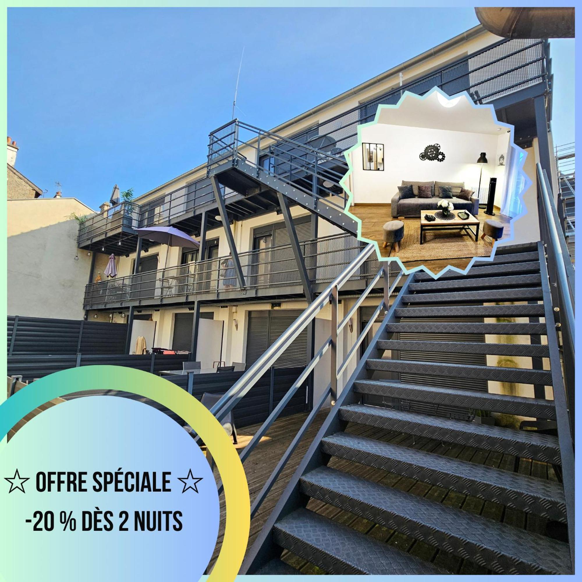 Passage Secret - Ideal Pro, Couples, Familles & Amis - Le Calme En Hypercentre - Wifi Haut Debit - Netflix - Machine A Laver - Gare, Cathedrale, Commerces, Restaurants & Transports En Commun A Moins De 10 Minutes A Pied Reims Exterior foto